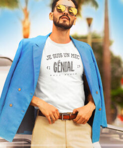 Teeshirt Homme - Je Suis Un Mec Génial Mais Marié