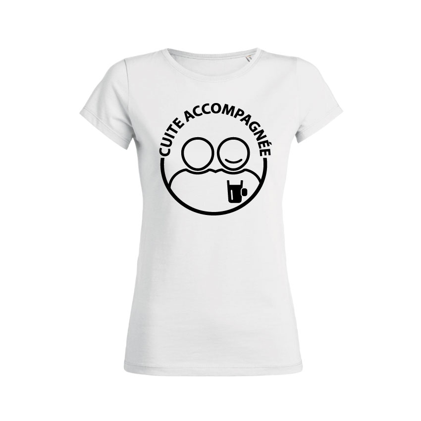 Teeshirt Femme - Cuite Accompagnée