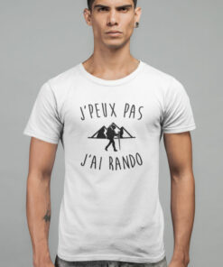 Teeshirt Homme - J'peux Pas J'ai Rando