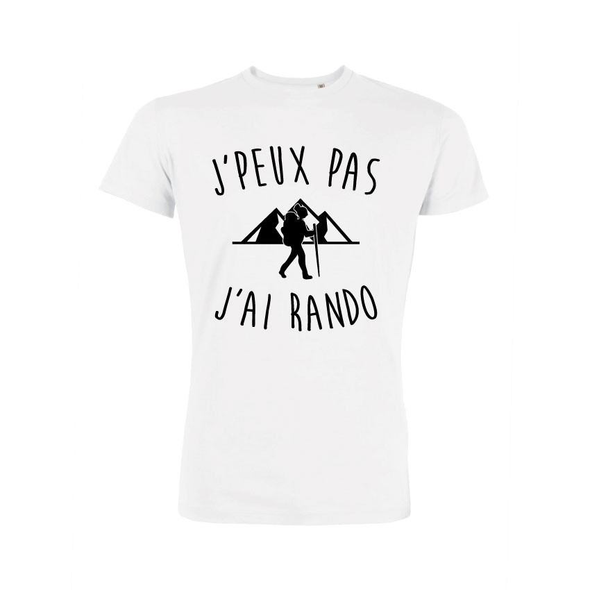 Teeshirt Homme - J'peux Pas J'ai Rando