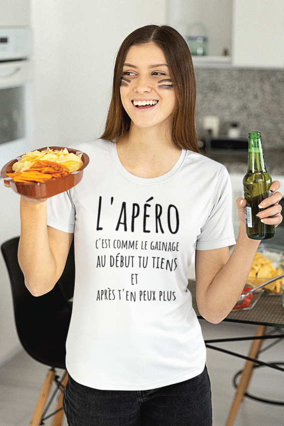 L'apéro C'est Comme Le Gainage Au Début Tu Tiens Et Après T'en Peux Plus
