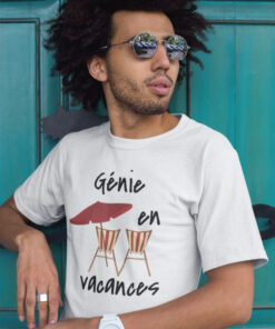 Teeshirt Homme - Génie En Vacances