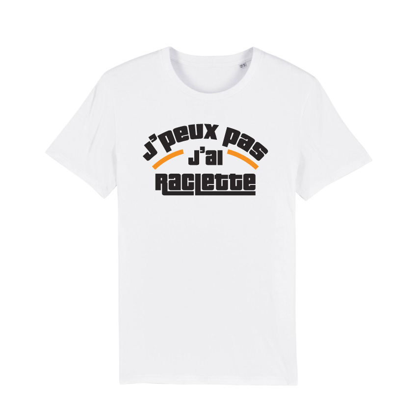 Teeshirt Homme - J'peux Pas J'ai Raclette