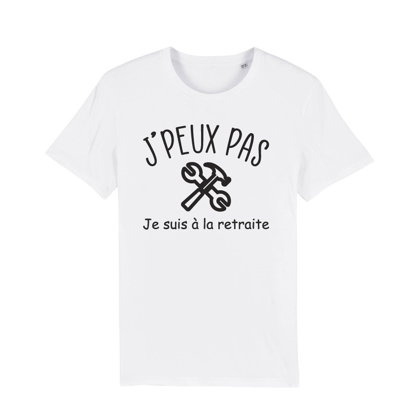 Teeshirt Homme - J'peux Pas Je Suis À La Retraite