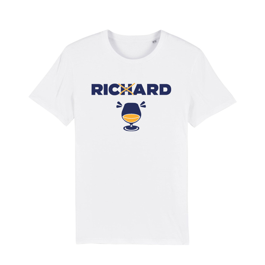 Teeshirt Homme - Richard - Ricard - Blanc