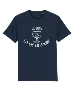 Teeshirt Homme - Je Bois La Vie En Jaune