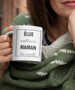 Mug - Élue Meilleure Maman Du Monde