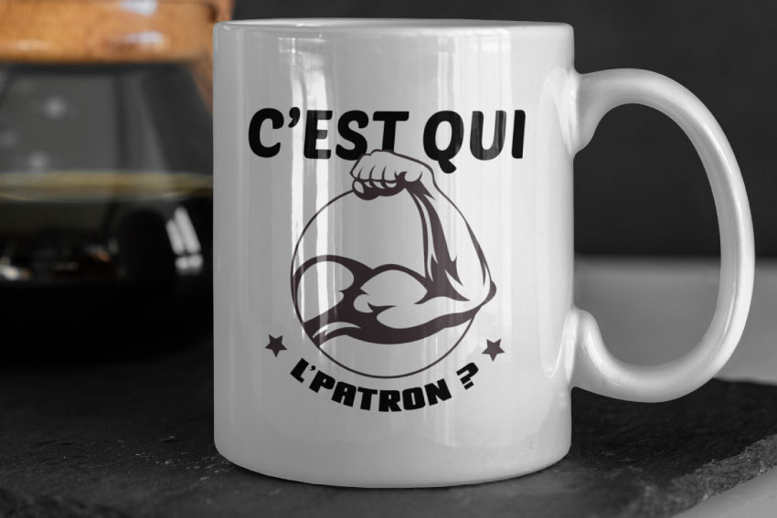Mug - C'est Qui L'patron