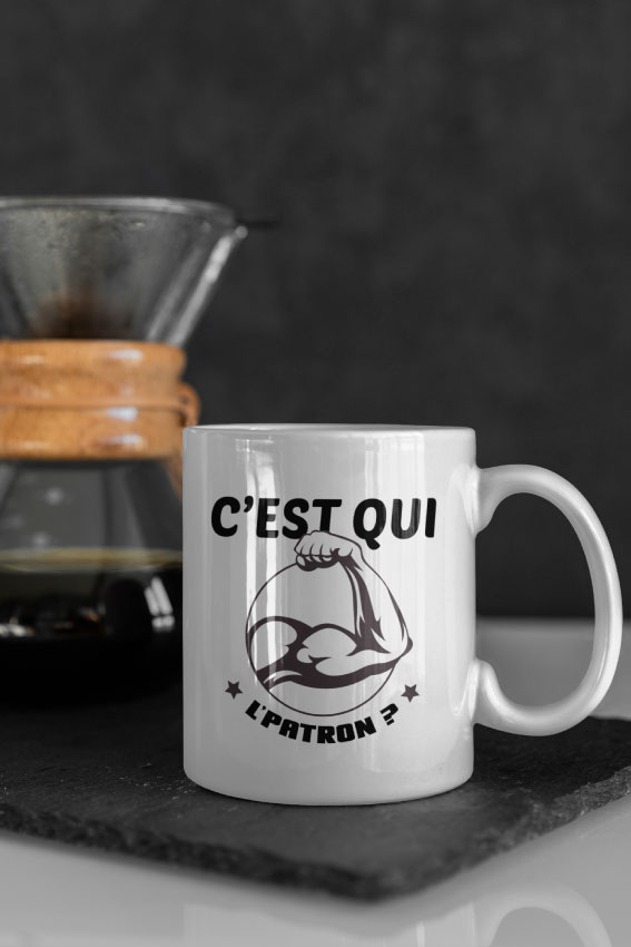 Mug - C'est Qui L'patron