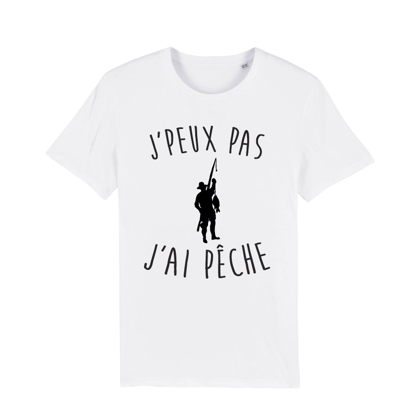 Teeshirt Homme - J'peux Pas J'ai Pêche
