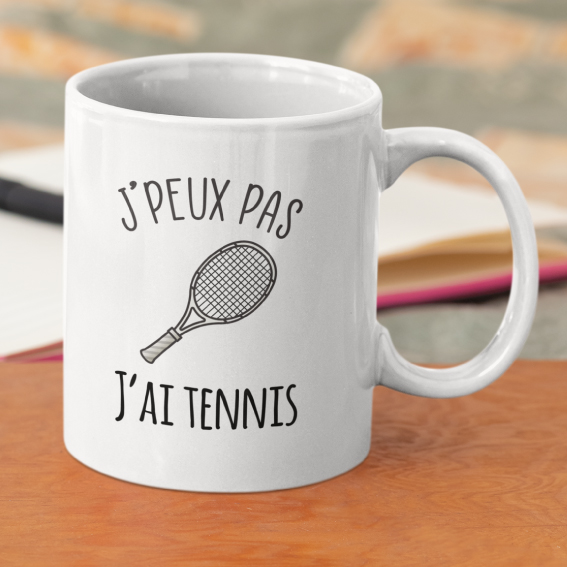 Mug - J'peux Pas J'ai Tennis