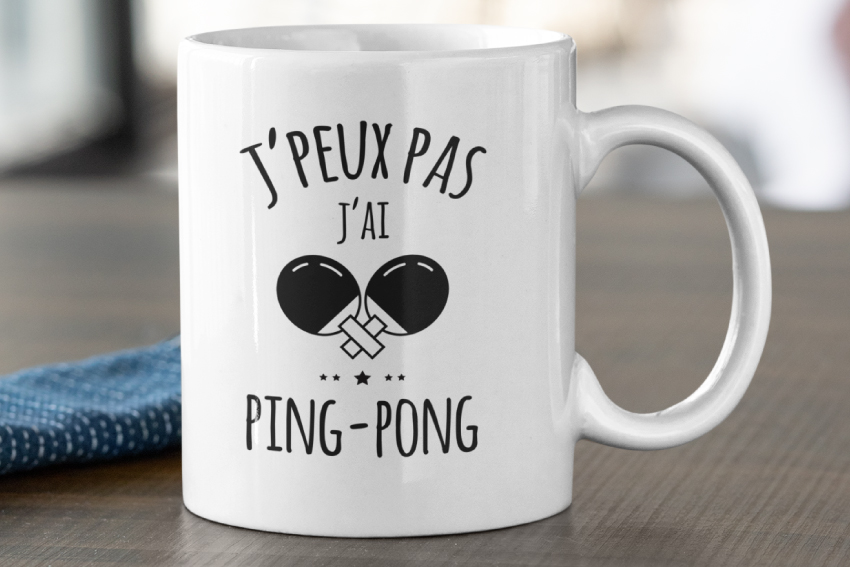 Mug - J'peux Pas J'ai Ping-Pong