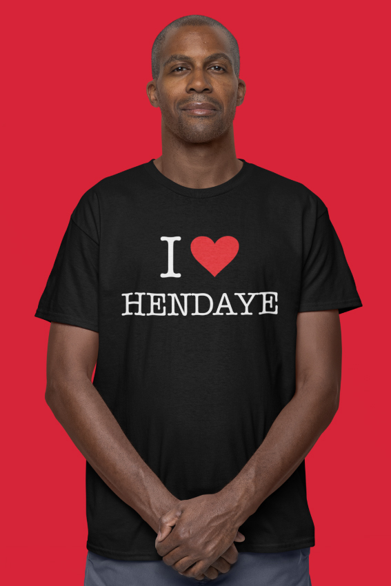 Teeshirt Homme - I Love Hendaye