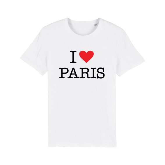 Teeshirt Homme - I Love Paris