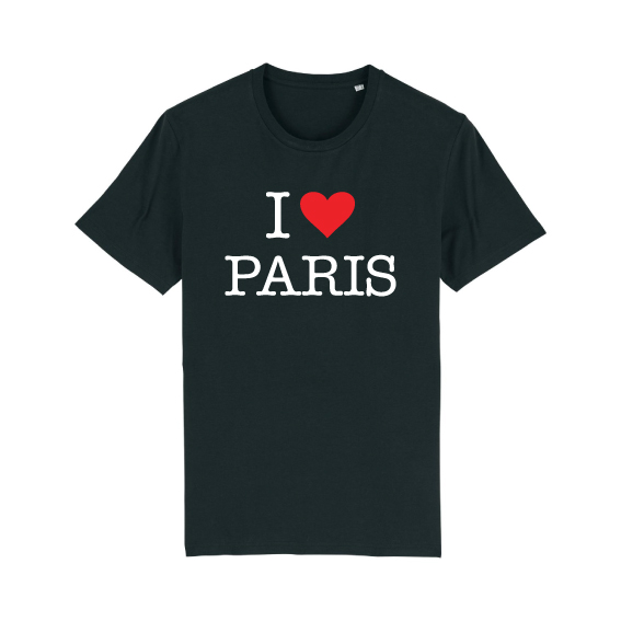 Teeshirt Homme - I Love Paris