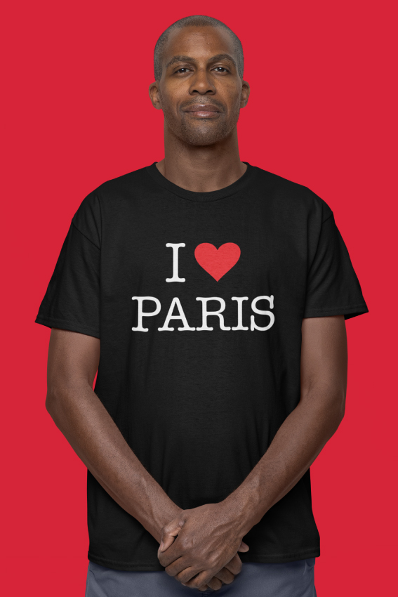Teeshirt Homme - I Love Paris