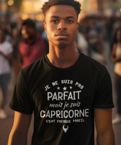 Teeshirt Homme - Je Ne Suis Pas Parfait Mais Je Suis Capricorne