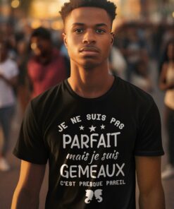 Teeshirt Homme - Je Ne Suis Pas Parfait Mais Je Suis Gemeaux