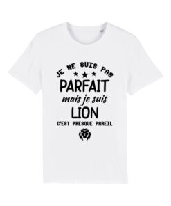 Teeshirt Homme - Je Ne Suis Pas Parfait Mais Je Suis Lion