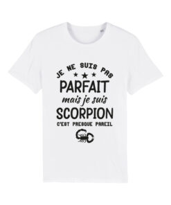 Teeshirt Homme - Je Ne Suis Pas Parfait Mais Je Suis Scorpion
