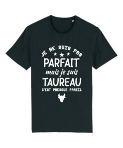 Teeshirt Homme - Je Ne Suis Pas Parfait Mais Je Suis Taureau
