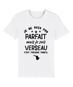 Teeshirt Homme - Je Ne Suis Pas Parfait Mais Je Suis Verseau