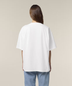 Teeshirt Unisexe Oversize 100% Coton Organique - Col Rond