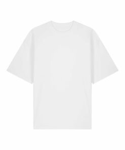 Teeshirt Unisexe Oversize 100% Coton Organique - Col Rond