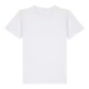 T-shirt enfant blanc personnalisable, vue de face