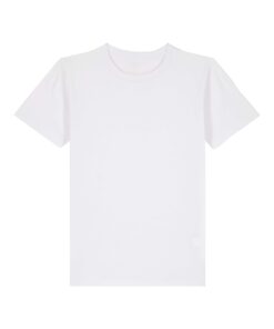 T-shirt enfant blanc personnalisable, vue de face